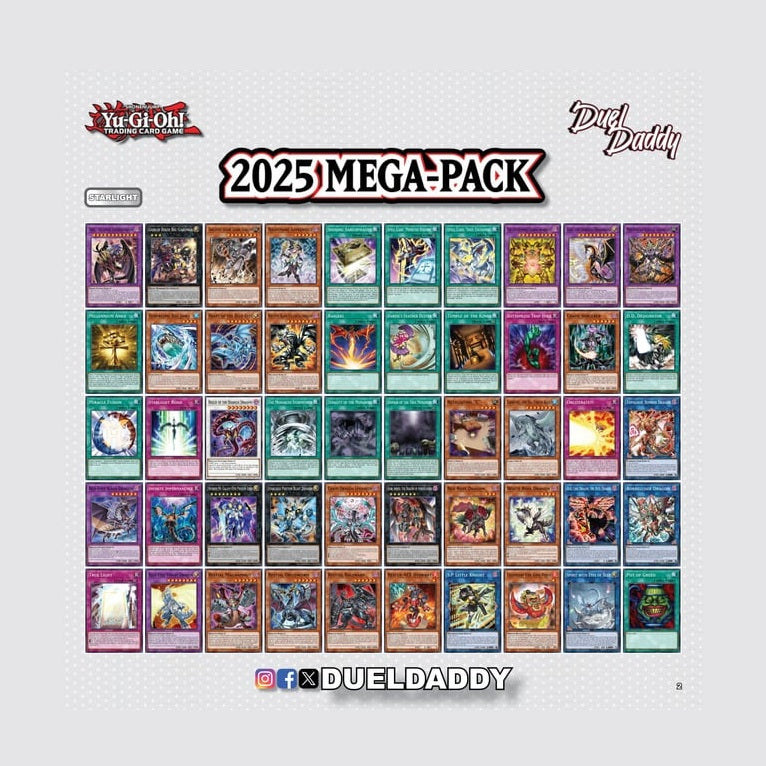 Konami Yu-Gi-Oh! Mega Pack Tin TCG 2025 by Konami