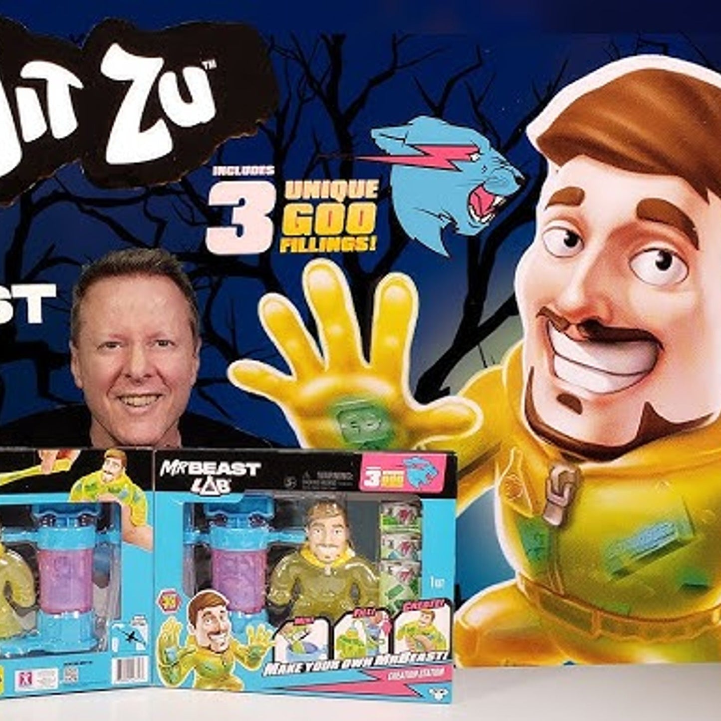 Mr Beast Lab Make Your Own Stretchy Action Figure by MRBEAST LAB