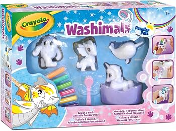 Crayola Washimals Peculiar Pets Colour and Wash Playset by Crayola
