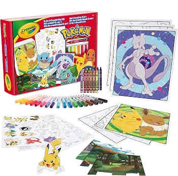 Crayola Pokémon Creative Kit with Stickers by Crayola