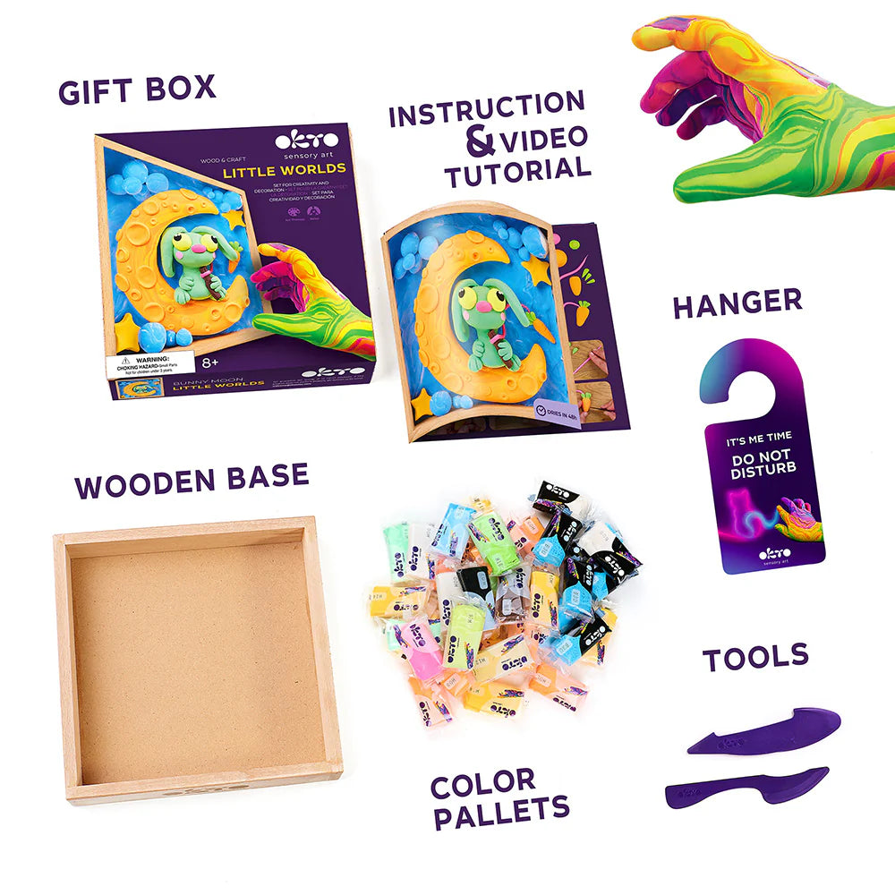 OKTO Wood&Craft  Bunny Moon