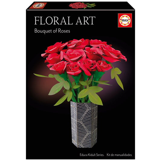 EDUCA - Bouquet Roses Floral Art