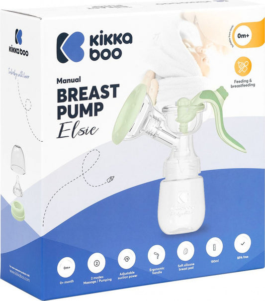 KIKKA BOO MANUAL BREAST PUMP 'ELSIE'