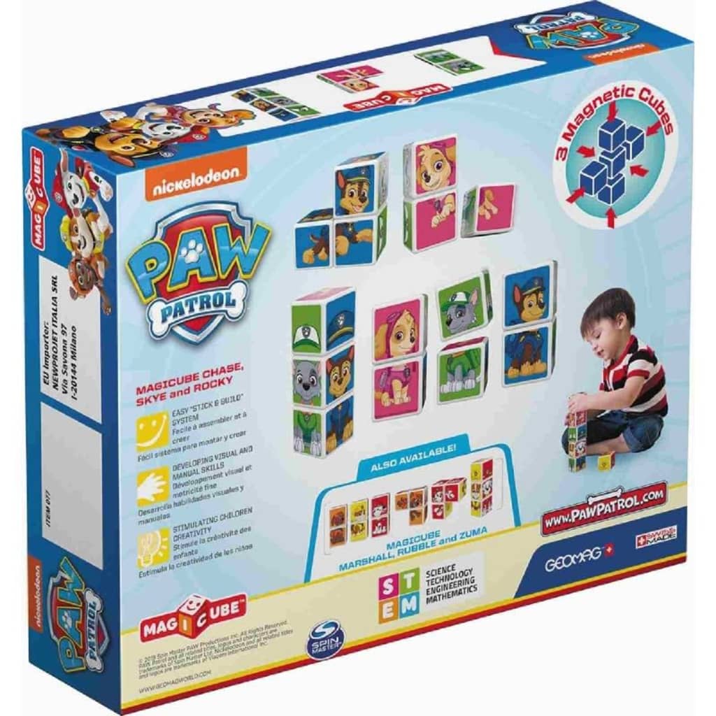 Geomag Magicube Chase - 3 Piece Set by Geomag