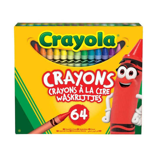 Crayola Colored Crayons, 64 Pieces by Crayola