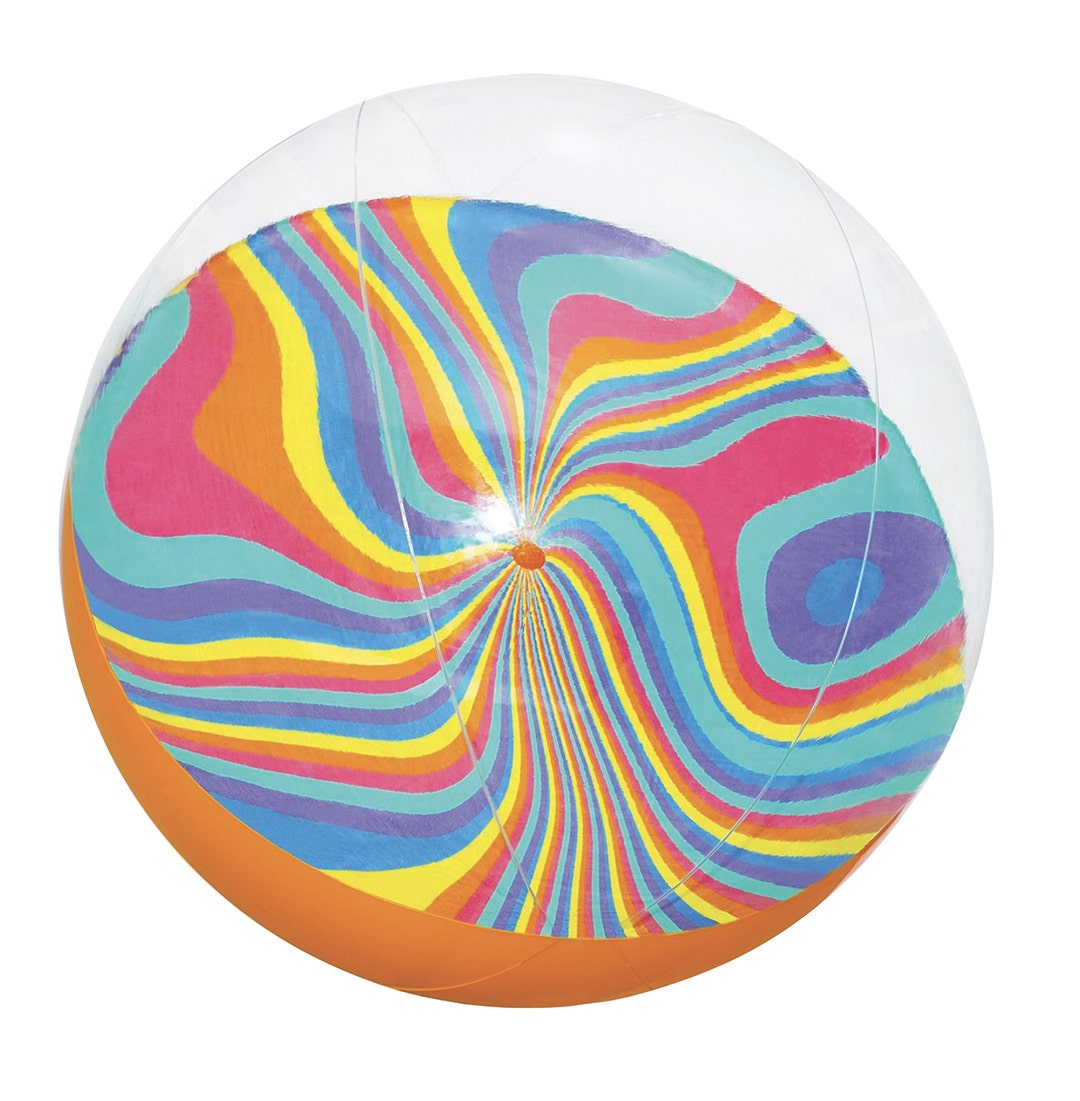 Bestway Inflatable Beach Ball Twist 46cm 31042 by Bestway