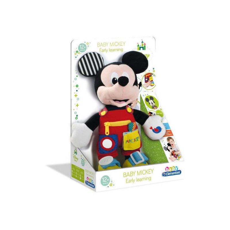 Clementoni Disney Baby Mickey Sensory Plush by Clementoni