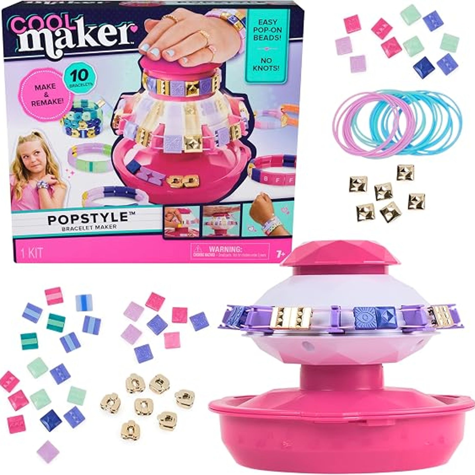 Cool Maker Popstyle Bracelet Kit 170 Beads, Arts Crafts by Cool Maker