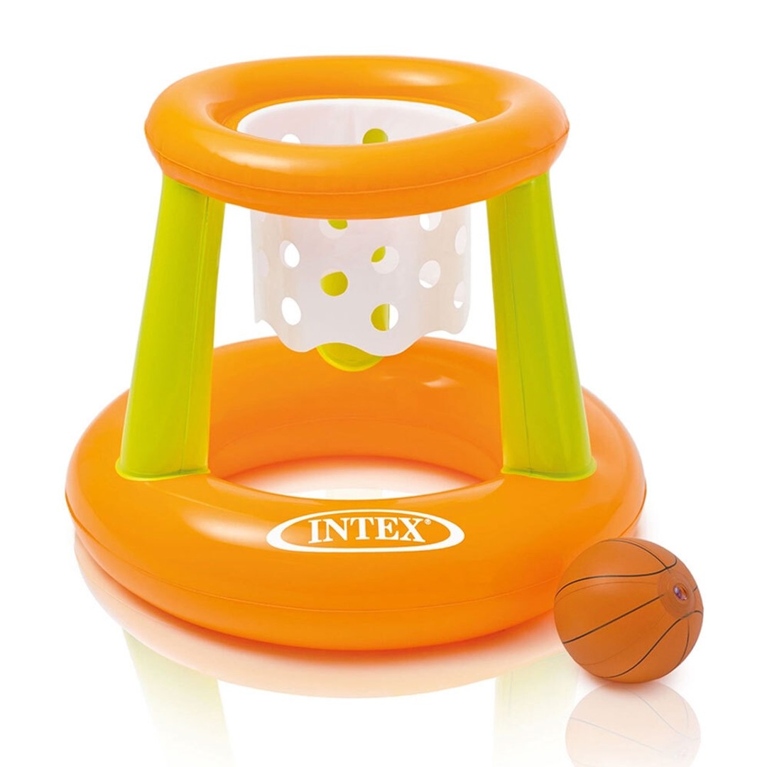 Intex Inflatable Floating Basketball Hoops Pool Toy 3y+ by Intex