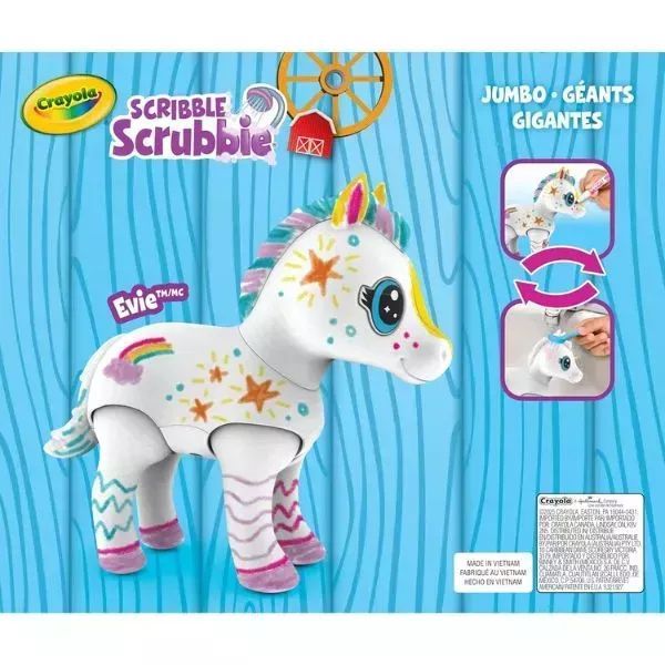 Crayola Washimals Giant Evie Pony by Crayola