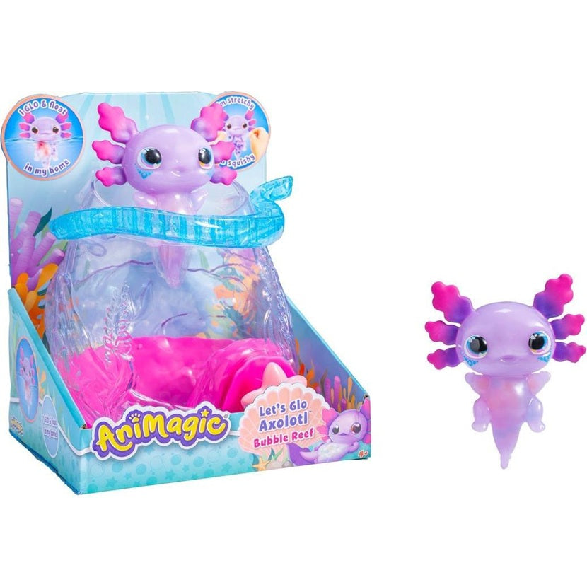 Goliath Animagic Let’s Glo Axolotl Bubble Reef by Goliath