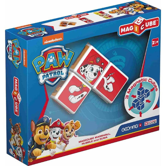 Geomag MAGICUBE Paw Patrol Construction Toy, 3 Cubes by Geomag