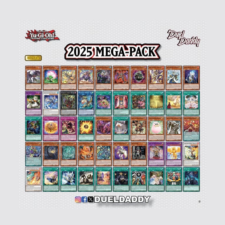 Konami Yu-Gi-Oh! Mega Pack Tin TCG 2025 by Konami