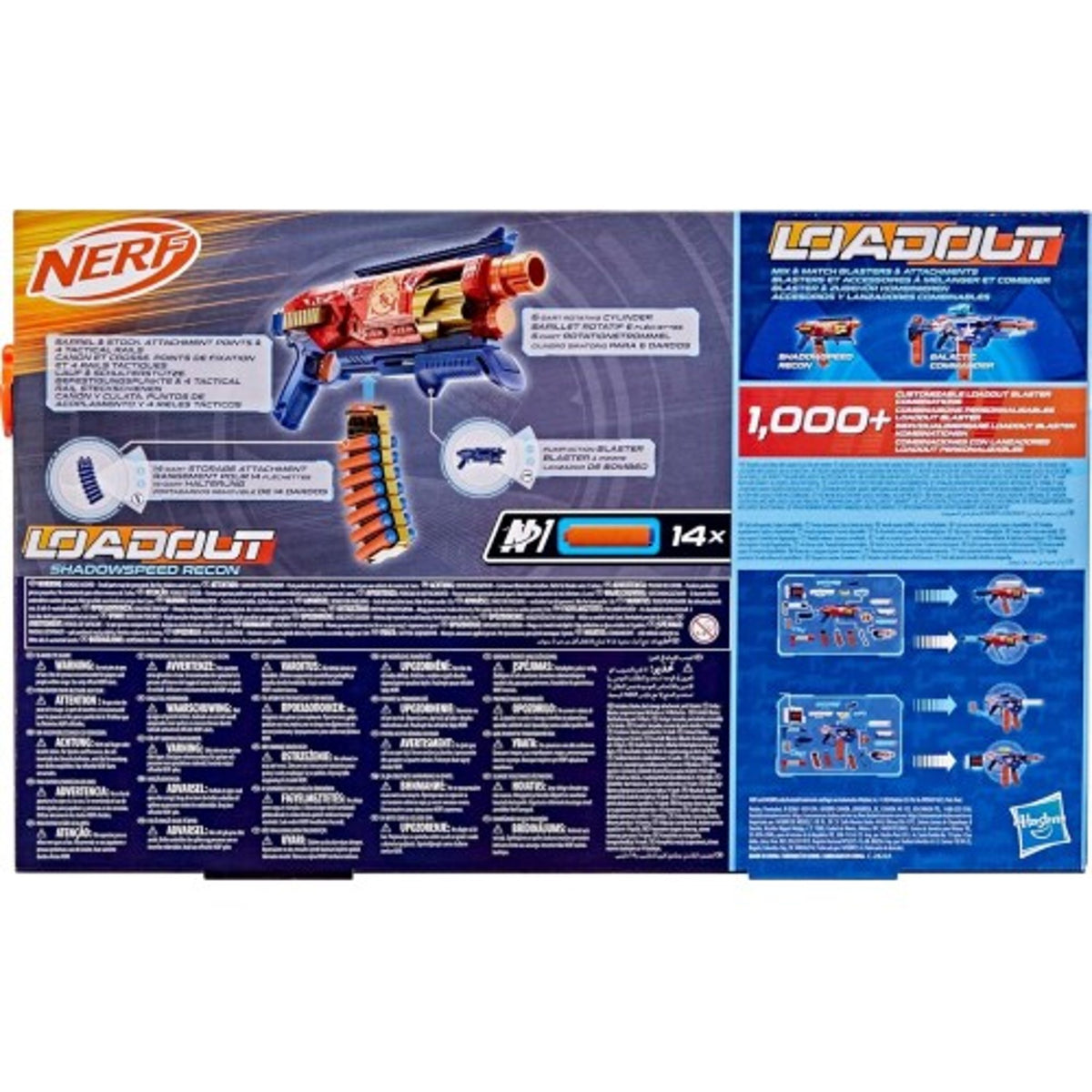 NERF Shadowspeed Recon Blaster by NERF