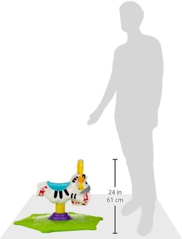 Fisher-Price Go Baby Go! Bounce & Spin Zebra