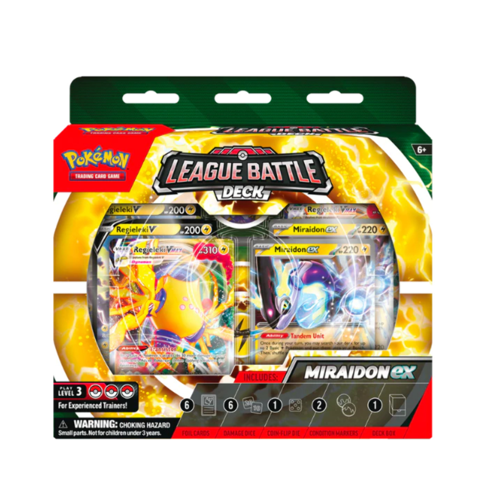 The Pokemon Company Pokemon TCG: Miraidon EX League Battle Deck Pack of 1 by The Pokemon Company