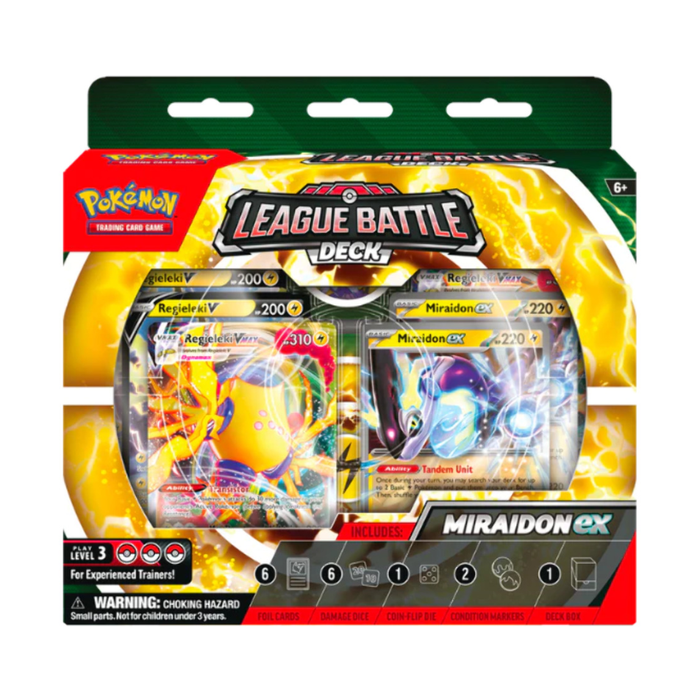 Pokemon TCG: Miraidon EX League Battle Deck