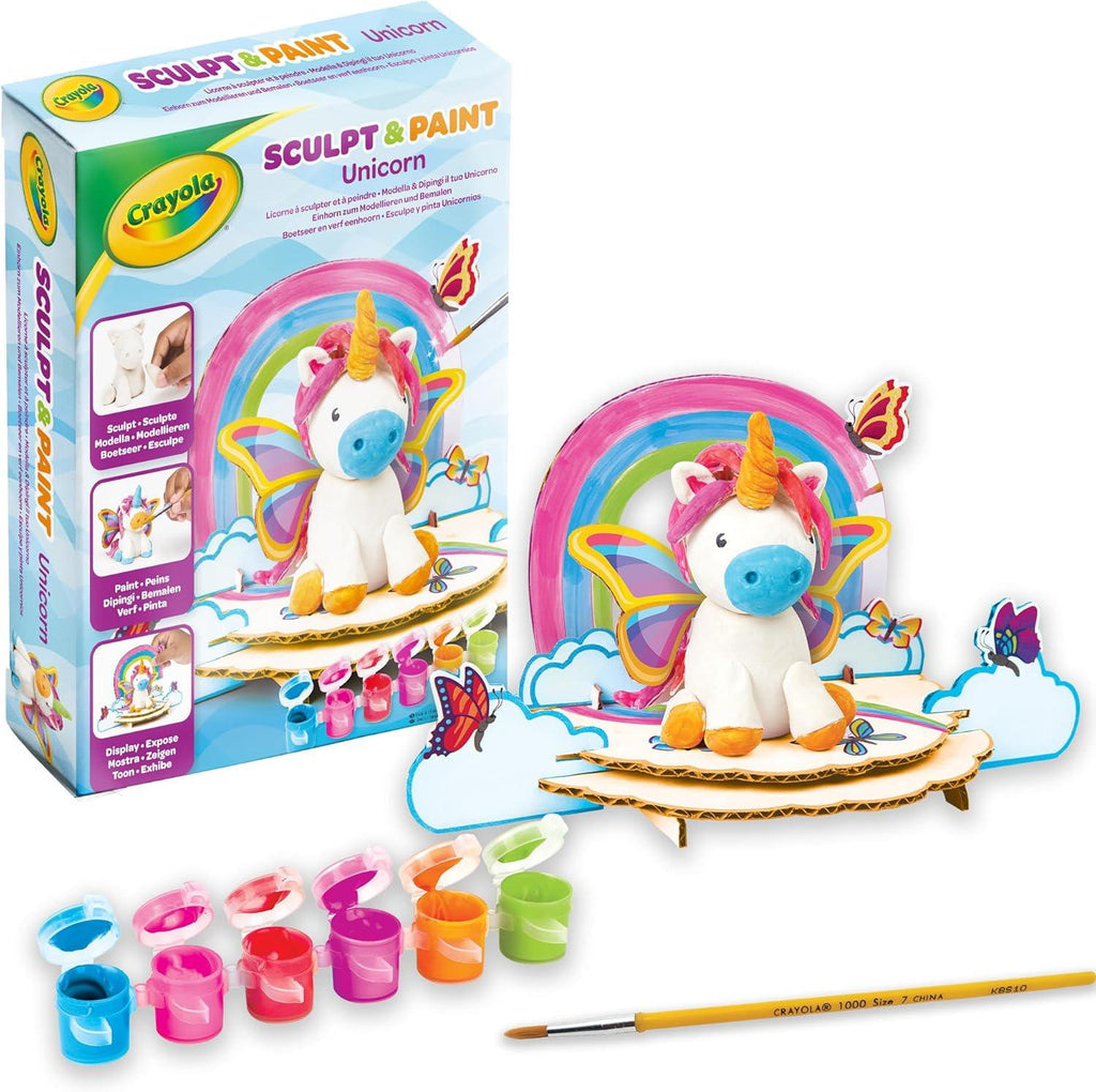 Crayola Paint & Sculpt Unicorn Kit by Crayola