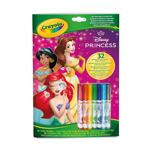 Crayola Disney Princess Coloring and Activity Book by Crayola