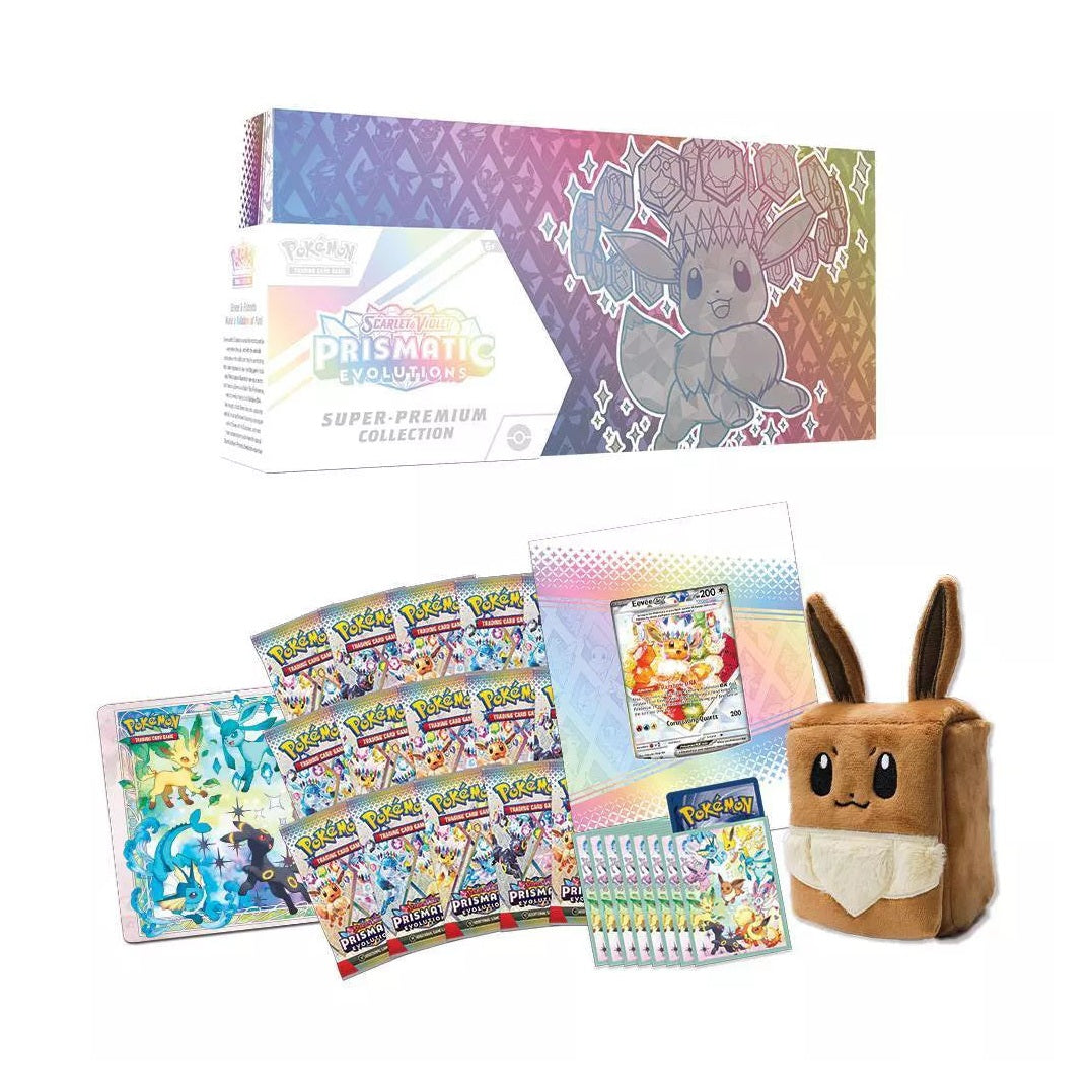 Pokémon TCG Scarlet & Violet Prismatic Evolutions Super-Premium Collection by Pokémon