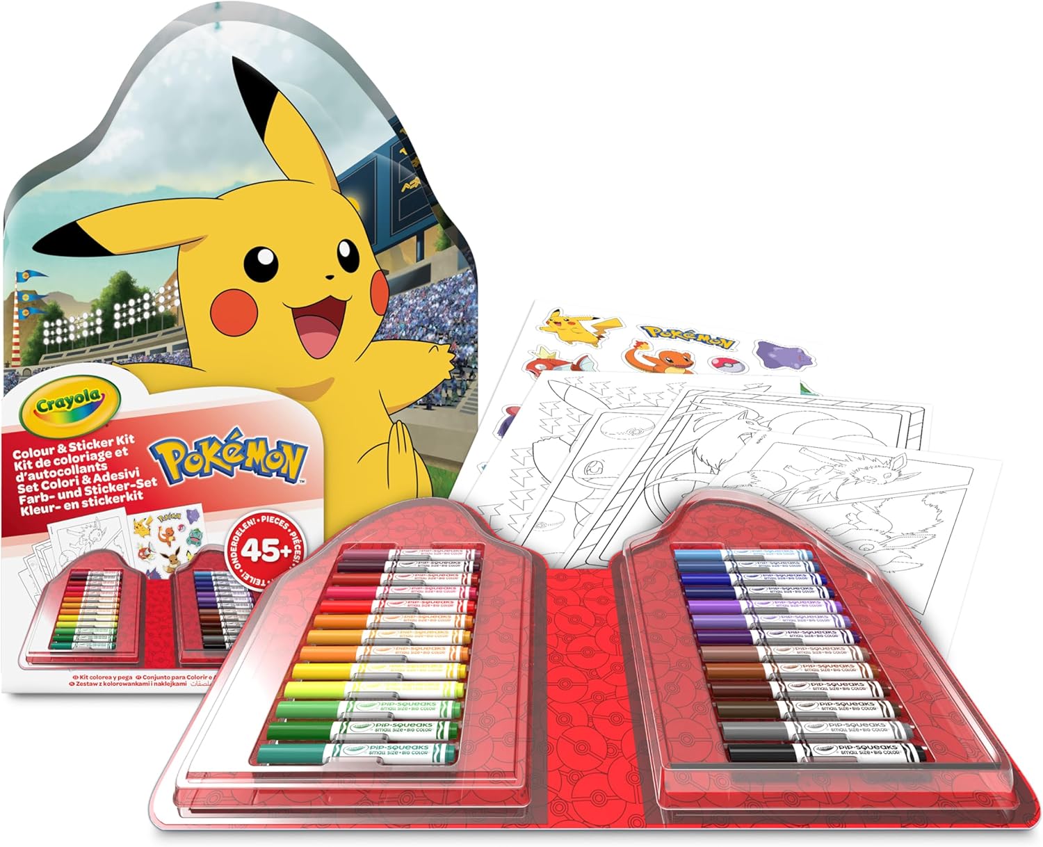 Crayola Pokémon Creative Kit with Stickers by Crayola