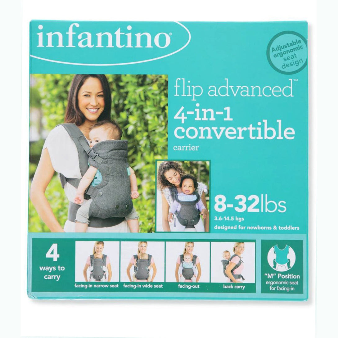 Infantino Flip Advanced 4-in-1 Convertible Carrier, by Infantino Llc