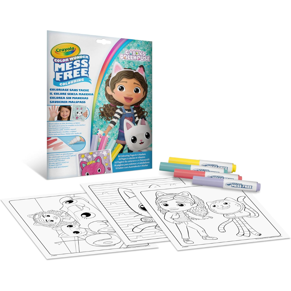 Crayola Color Wonder Gabi Babaháza Mess-Free Coloring Set by Crayola