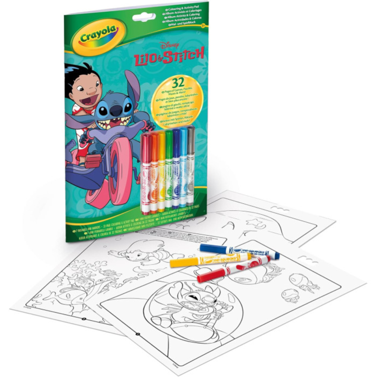 Crayola Lilo & Stitch Coloring and Activity Book by Crayola