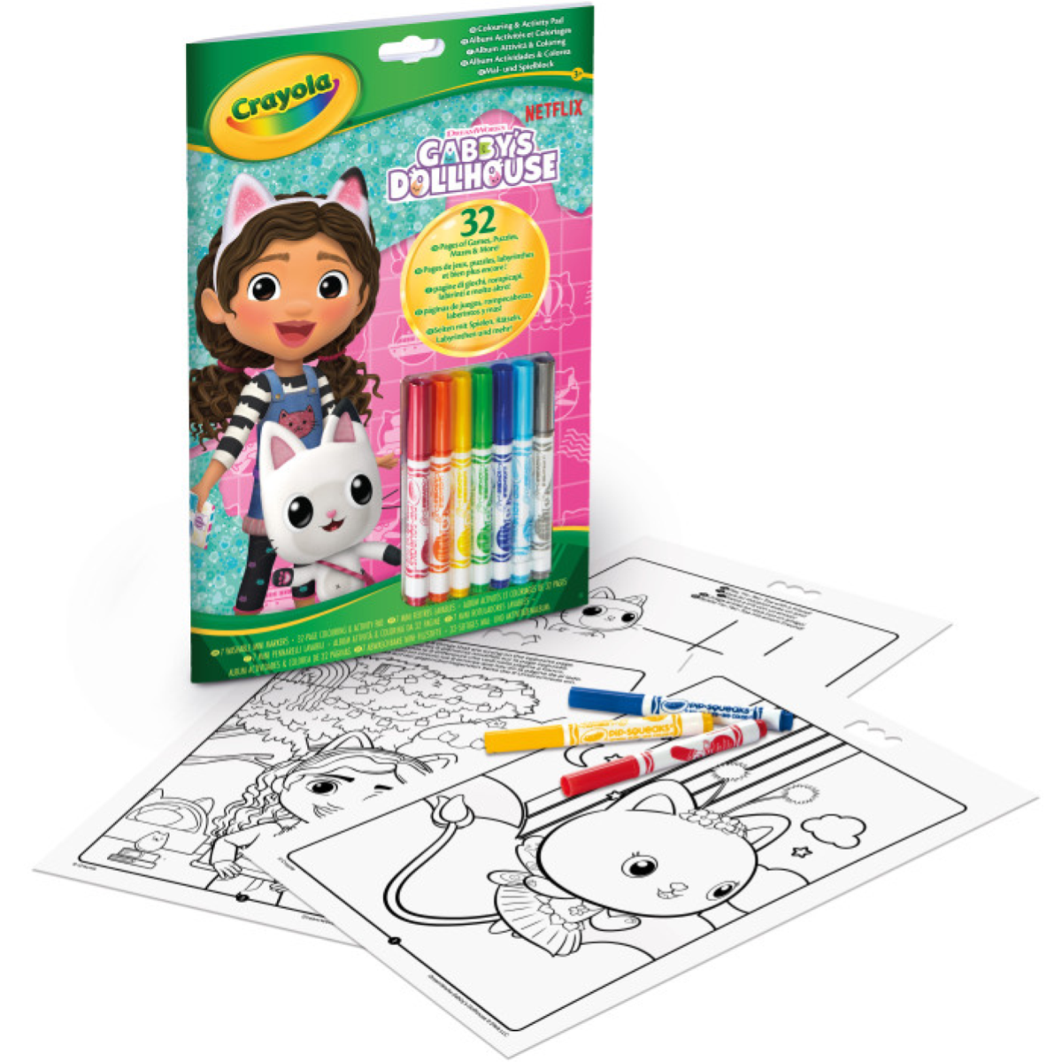 Crayola Color & Activity Set with 7 Markers by Crayola