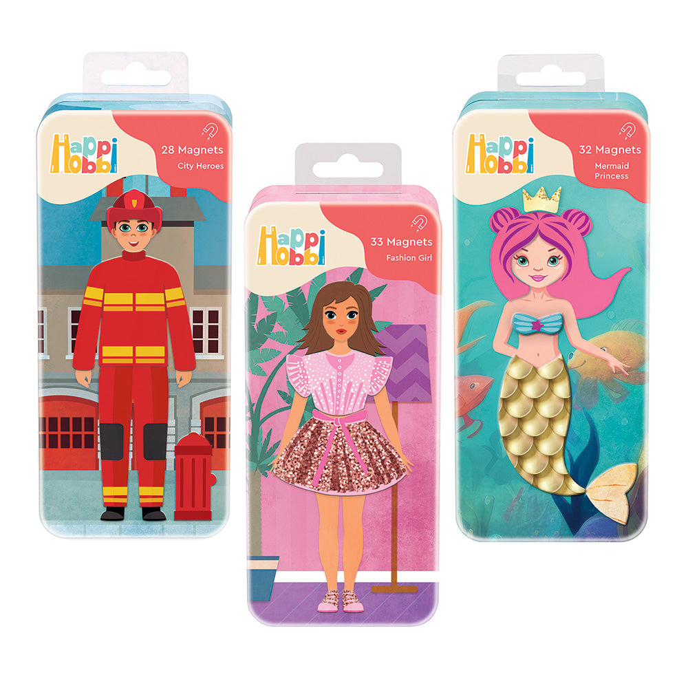 HappiHobbi Magnet Tins by AS Art