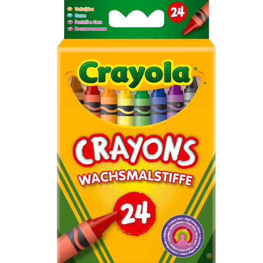 Crayola Standard Crayons, Box of 24 Assorted Colors by Crayola