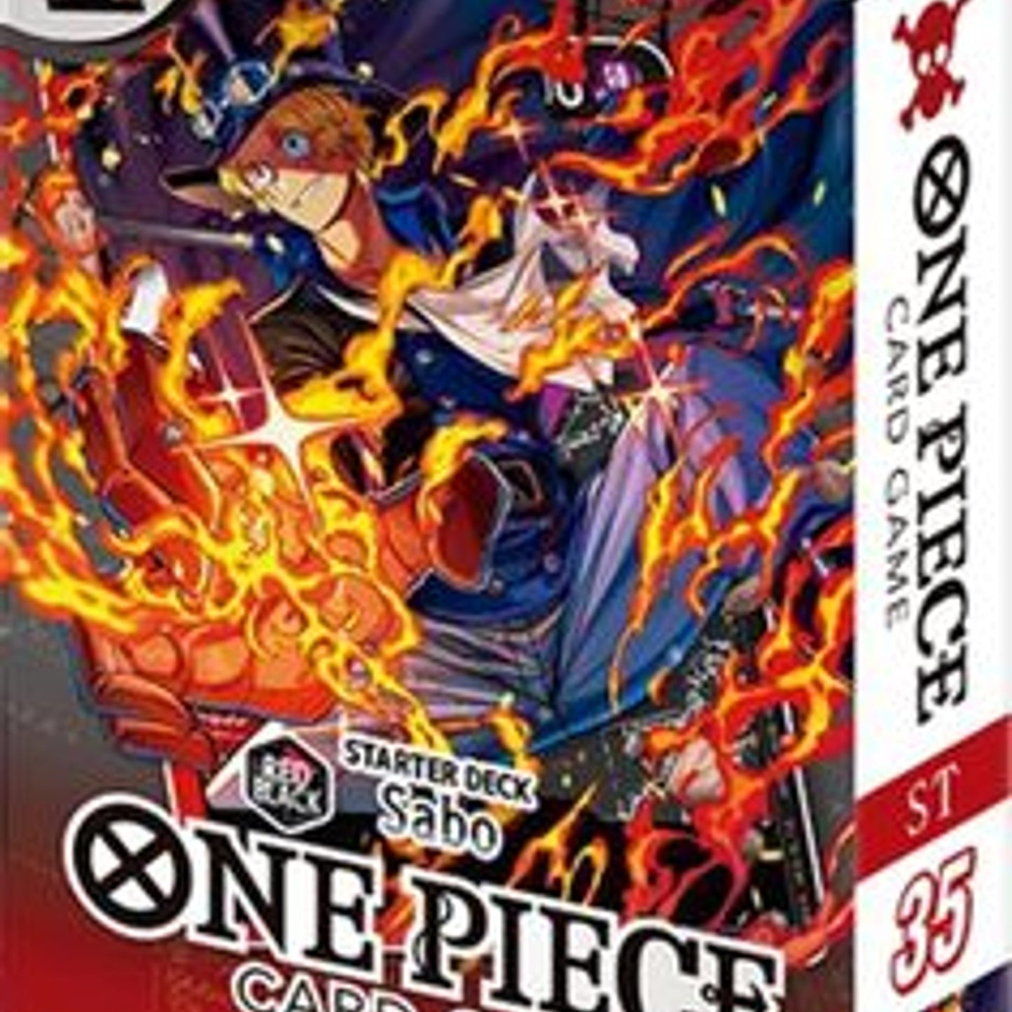 One Piece TCG Starter Deck 35: RED/BLACK Sabo by NEW LAND