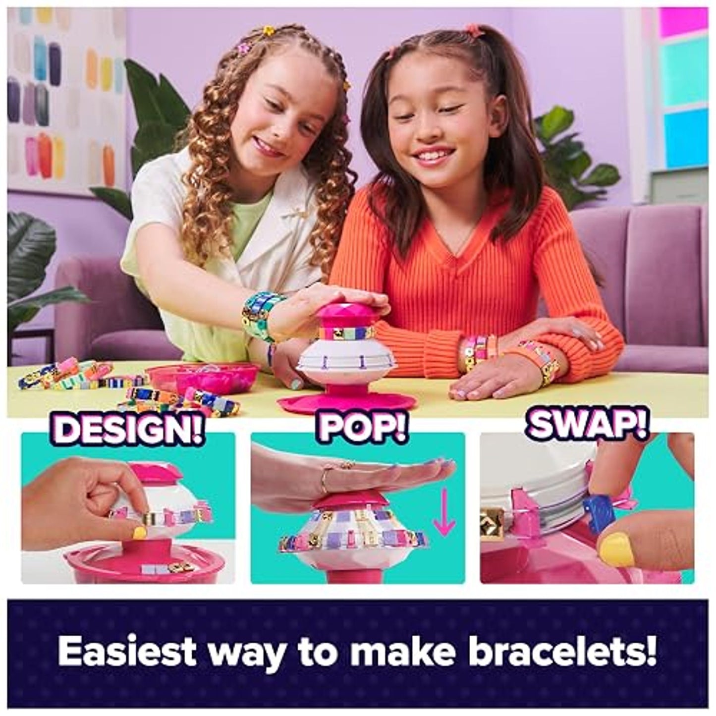 Cool Maker Popstyle Bracelet Kit 170 Beads, Arts Crafts by Cool Maker