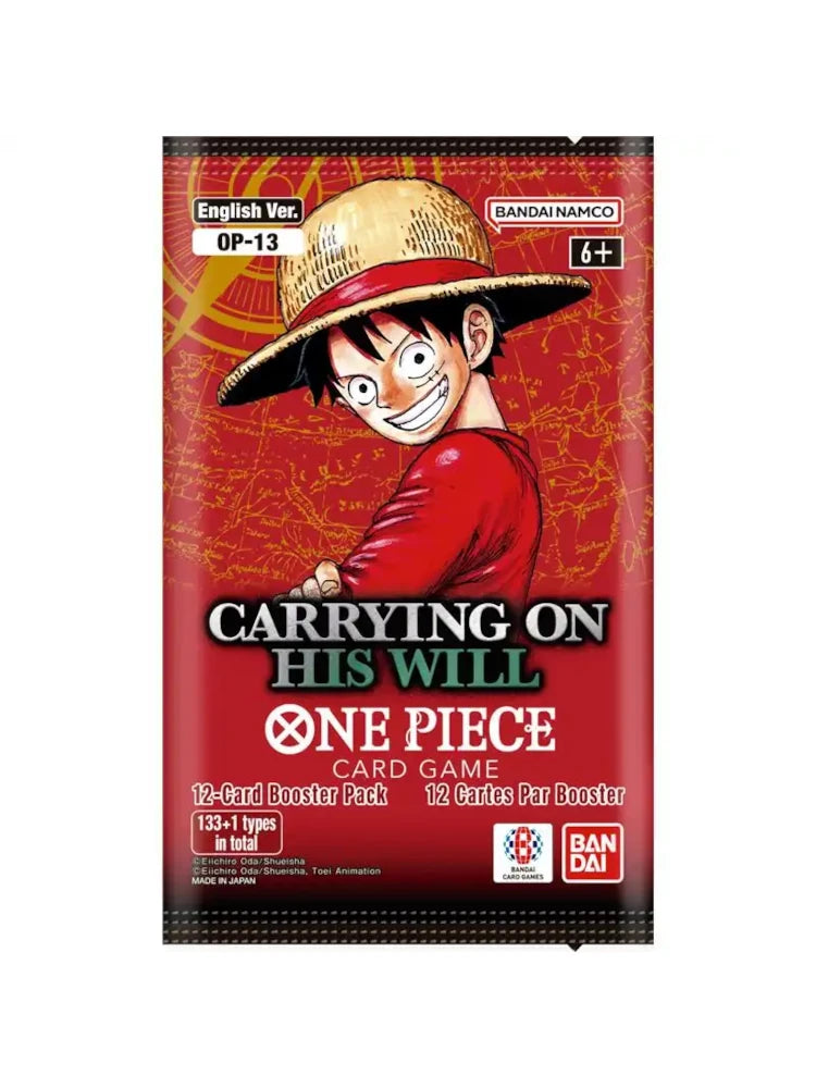 Bandai One Piece TCG: Carrying on His Will Booster Pack by BANDAI HOBBY