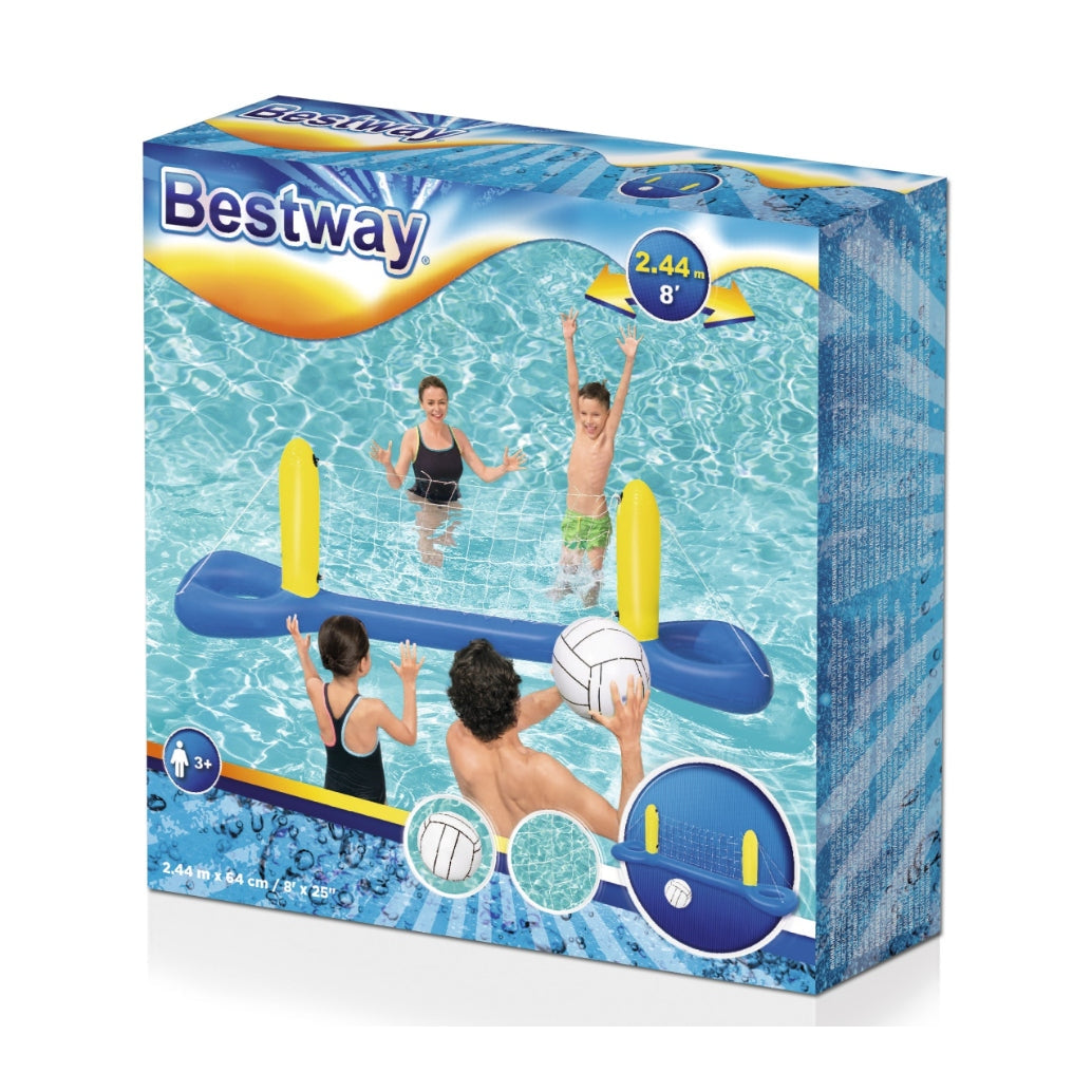 Bestway Inflatable Volleyball Net 24x5.5x24 cm with Ball by Bestway