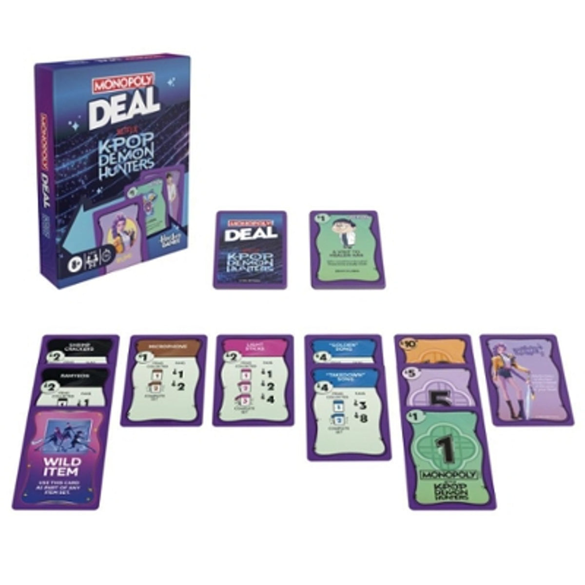 Monopoly Deal Kpop Demon Hunters by Monopoly