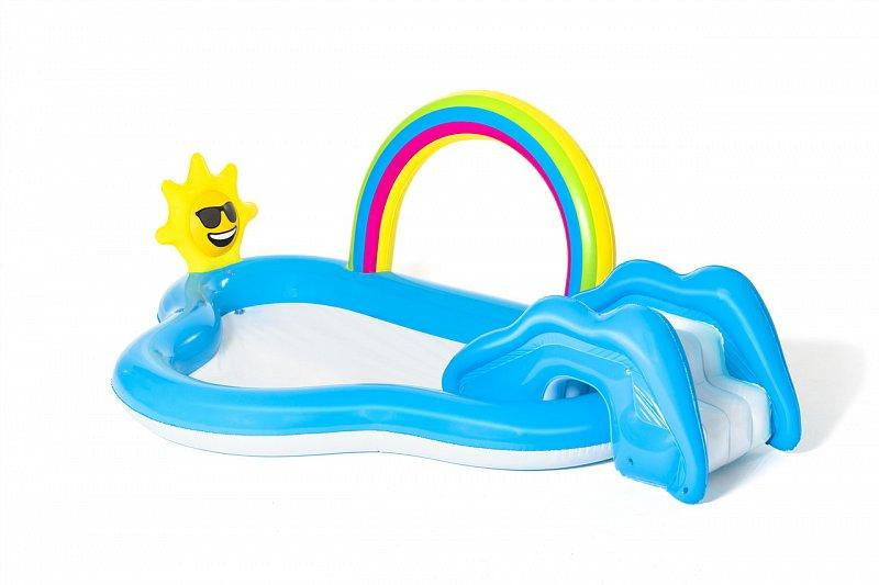Bestway Rainbow Slide Inflatable Pool 257cm x 145cm x 91cm by Bestway