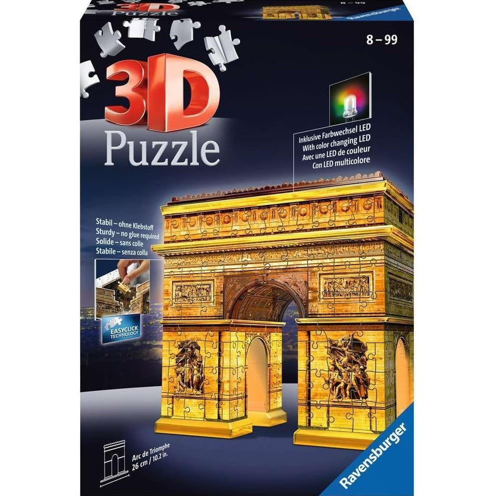3D PUZZLE ARC DE TRIOMPHE NIGHT EDITION by Ravensburger