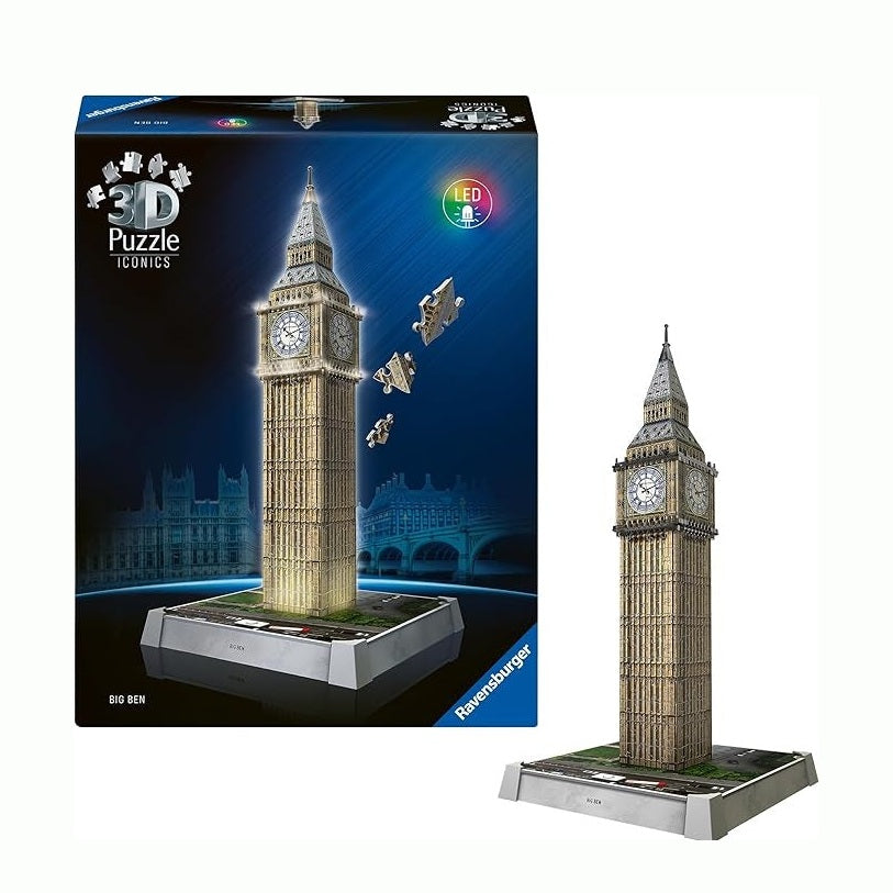 3D PUZZLE BIG BEN AT NIGHT by Ravensburger