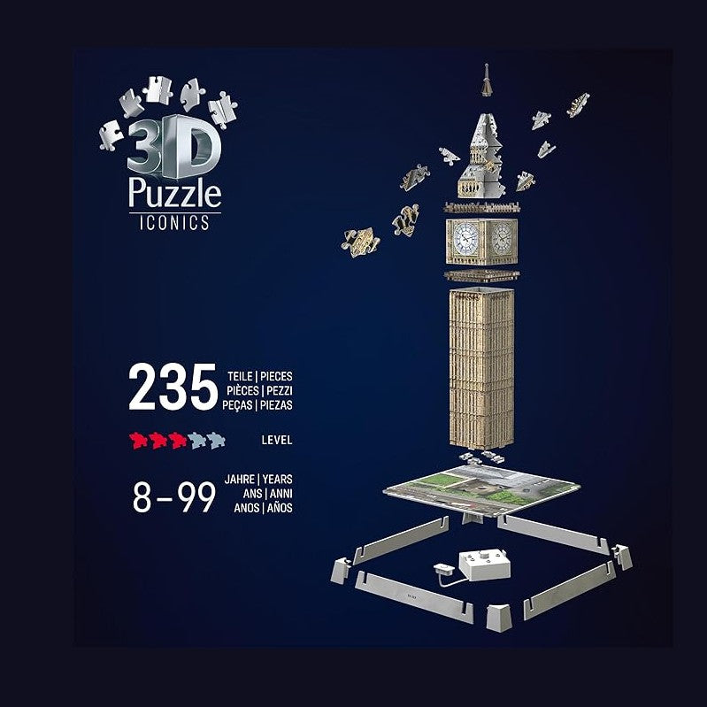 3D PUZZLE BIG BEN AT NIGHT by Ravensburger