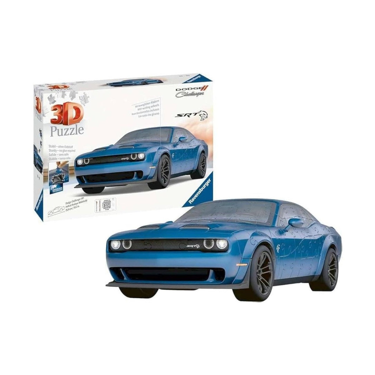 3D PUZZLE DODGE CHALLENGER SRT by Ravensburger