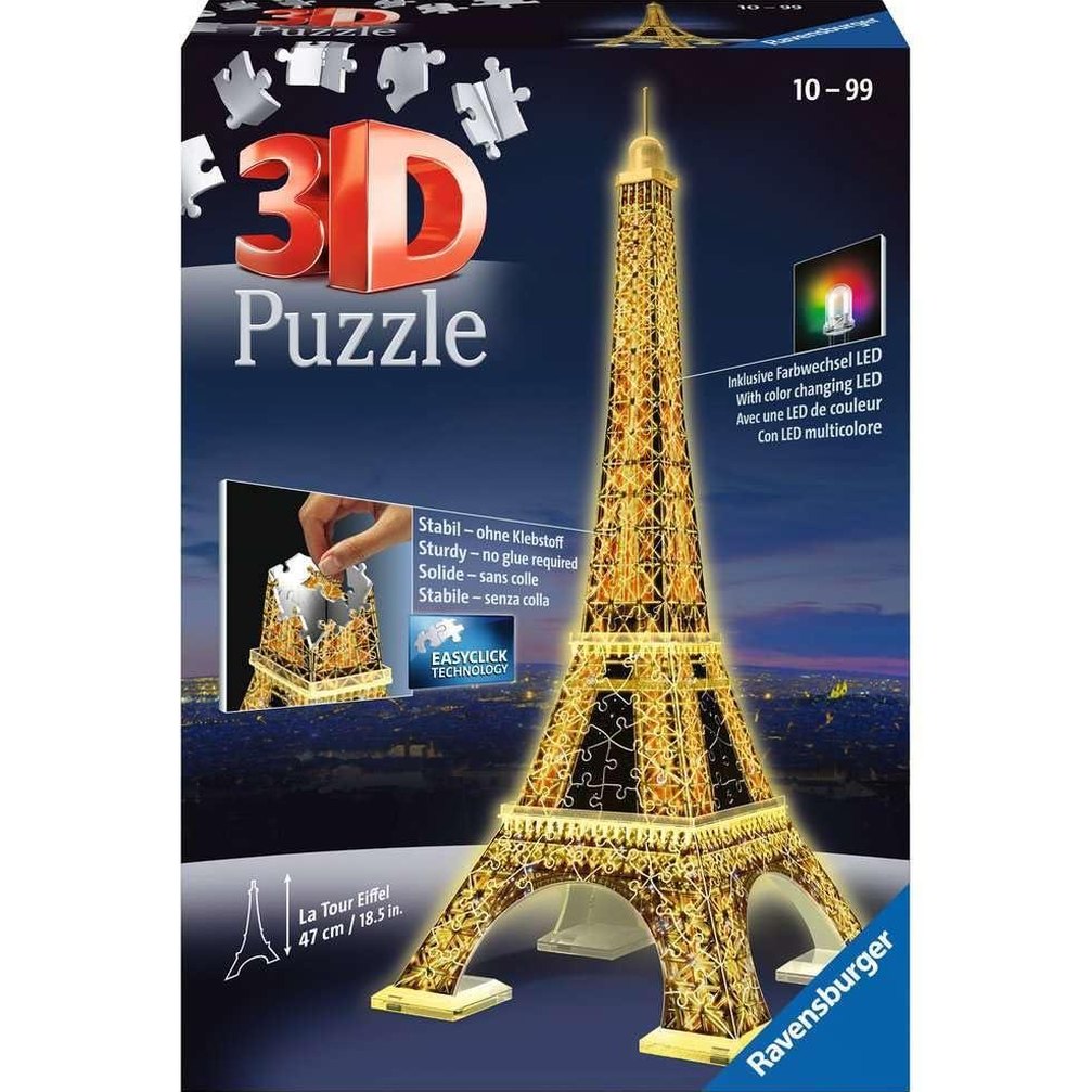 3D PUZZLE EIFFEL TOWER by Ravensburger