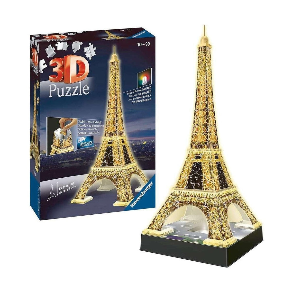 3D PUZZLE EIFFEL TOWER by Ravensburger