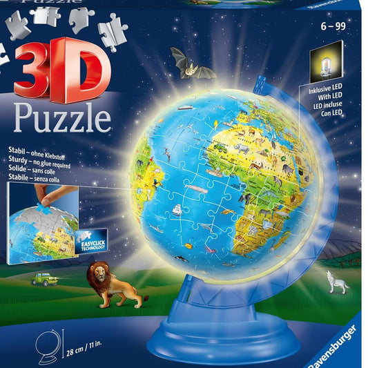 3D PUZZLE GLOBE by Ravensburger