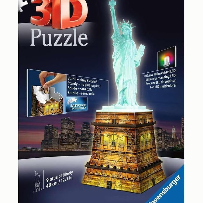 3D PUZZLE STATUE OF LIBERTY by Ravensburger