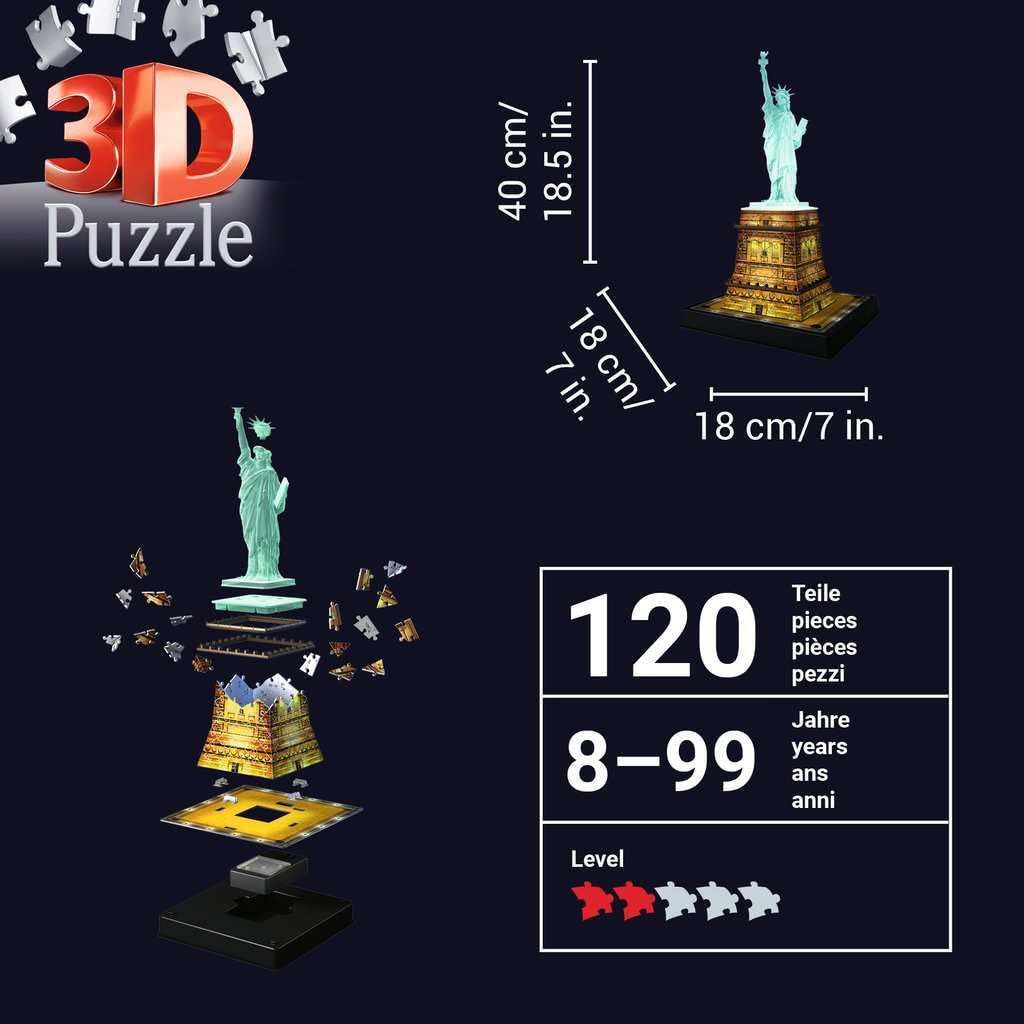 3D PUZZLE STATUE OF LIBERTY by Ravensburger