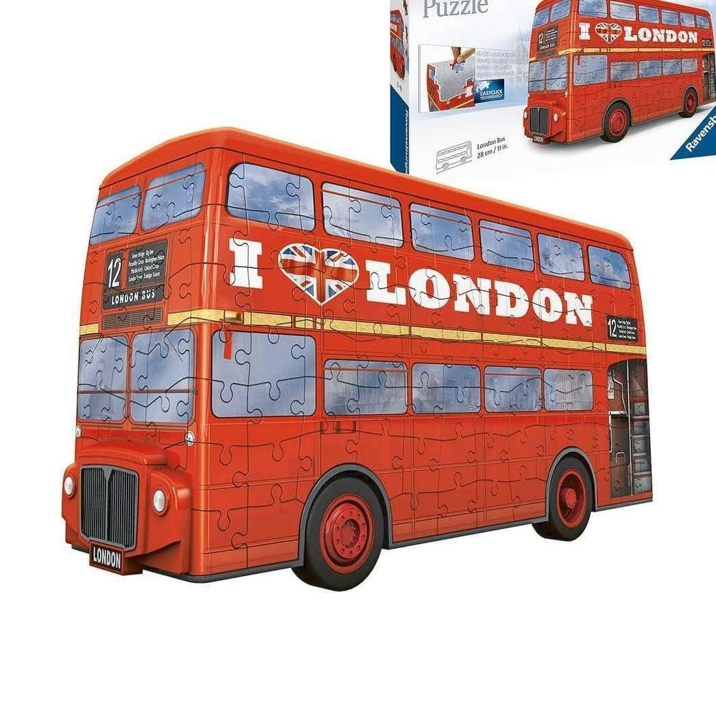 3D Puzzle London Bus Pencil Holder by Ravensburger