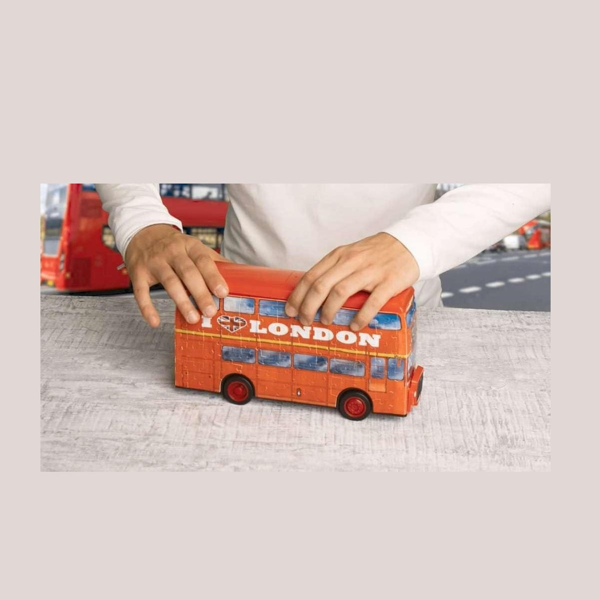 3D Puzzle London Bus Pencil Holder by Ravensburger