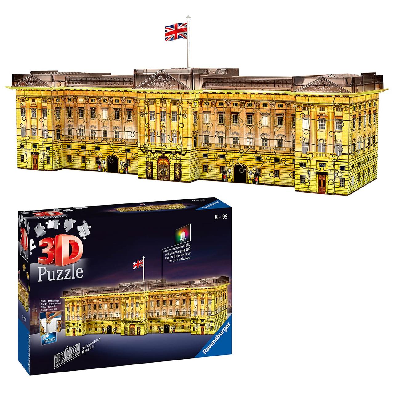 Ravensburger 3D Puzzle London's Buckingham Palace Night Edition by Ravensburger