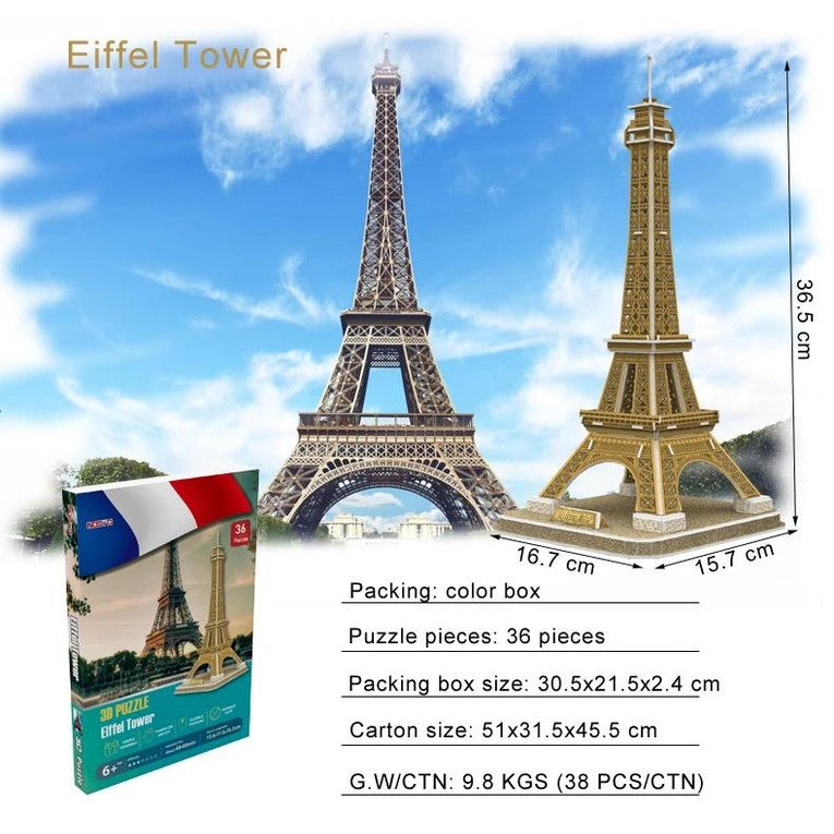 3D Puzzle Tour Eiffel by OFFBRAND